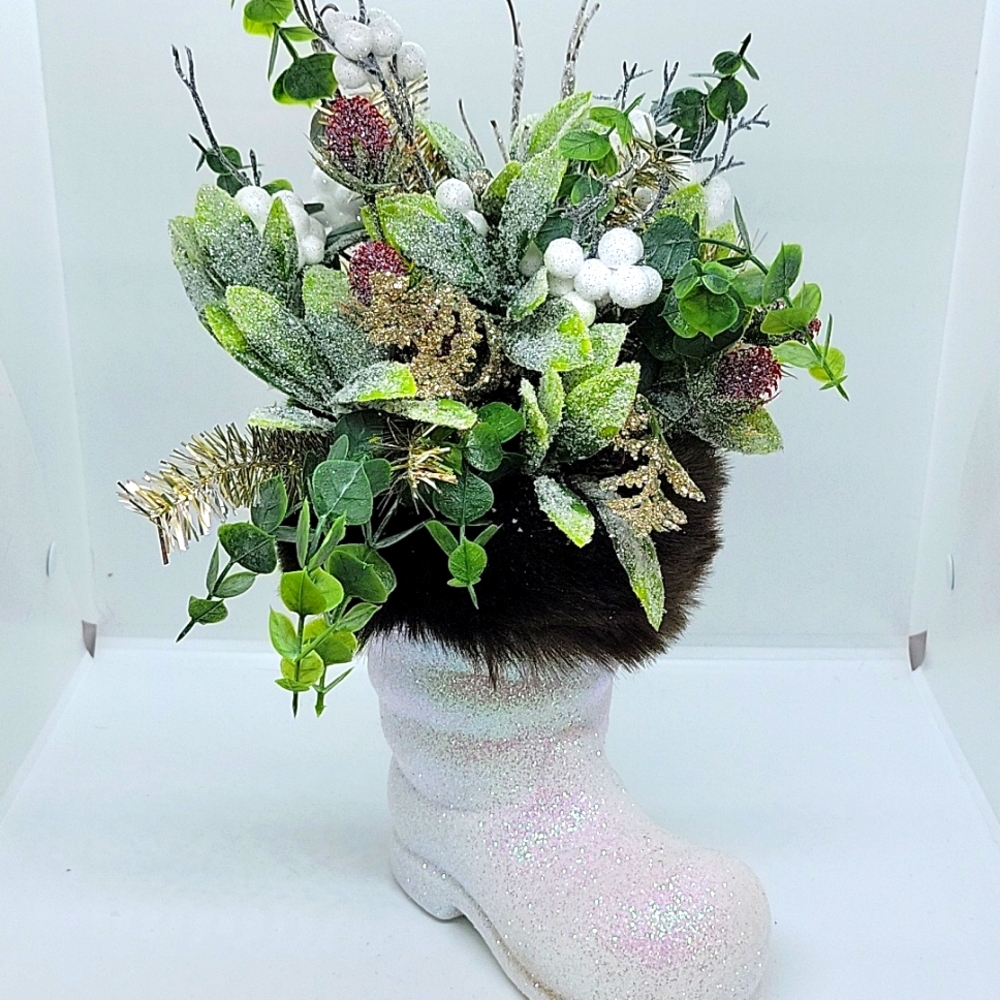 Winter floral display